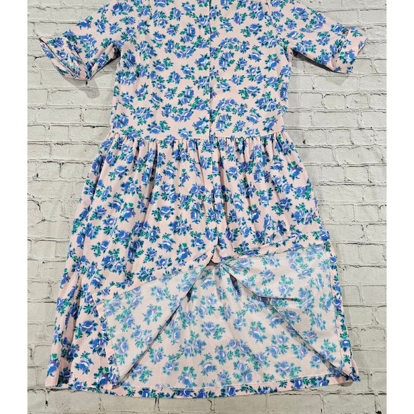 BUCK & BUCK Dress Modest Farm Button Snap Country Long USA MADE VINTAGE SZ SMALL - Picture 10 of 10